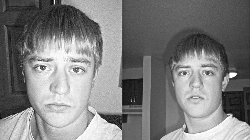 El Rubio with a painfully awkward stage hair cut. "How To Deal With Awkward Stage Hair" overlaid.