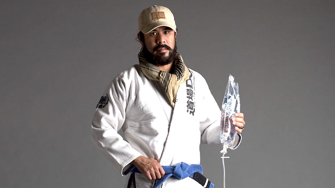 Long Hair Jiu Jitsu Practitioner Chris Lucas