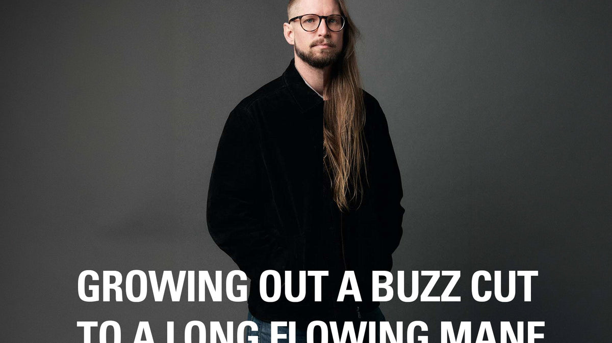 growing out a buzz cut