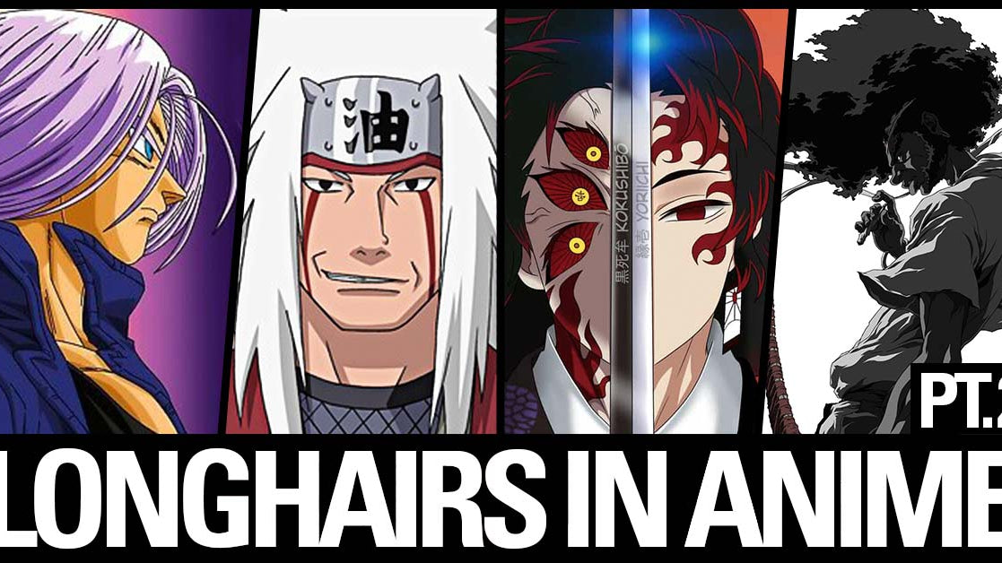 Cover image to Longhairs in Anime Part II