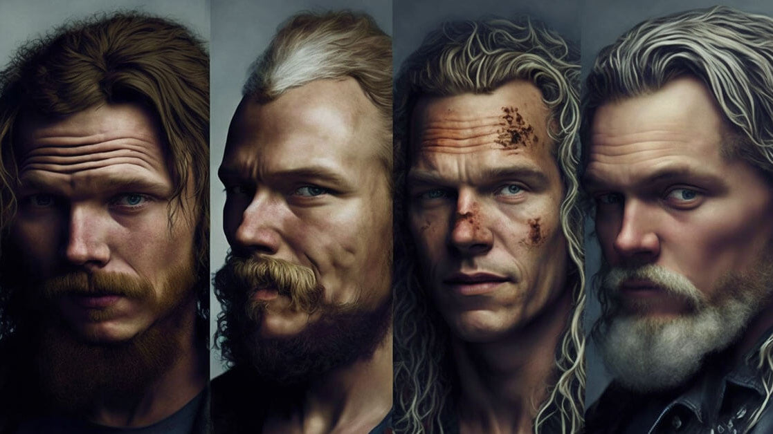 Portraits of The Longhairs Part IV | AI Edition
