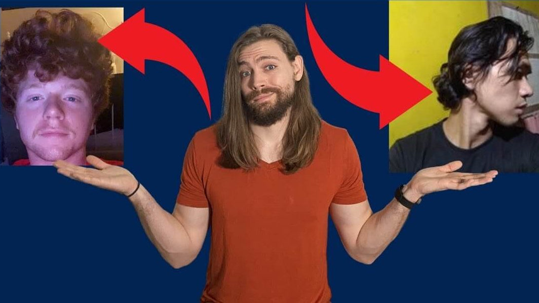 When is it time to trim growing long hair?