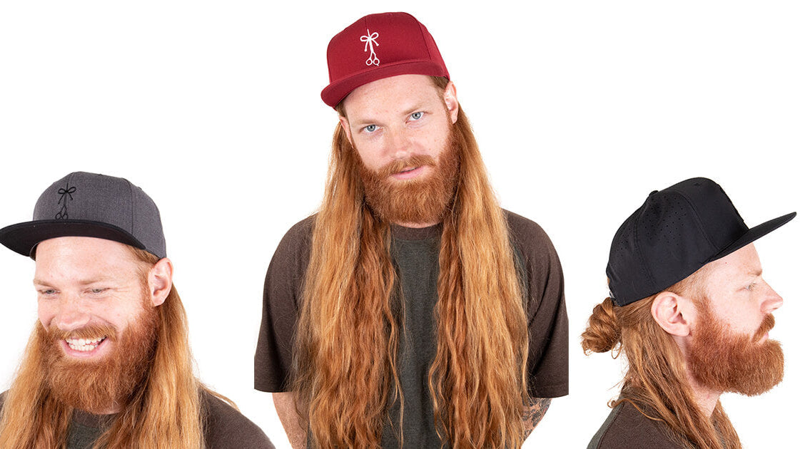 10+ Ways to Wear Long Hair With a Hat - For Men
