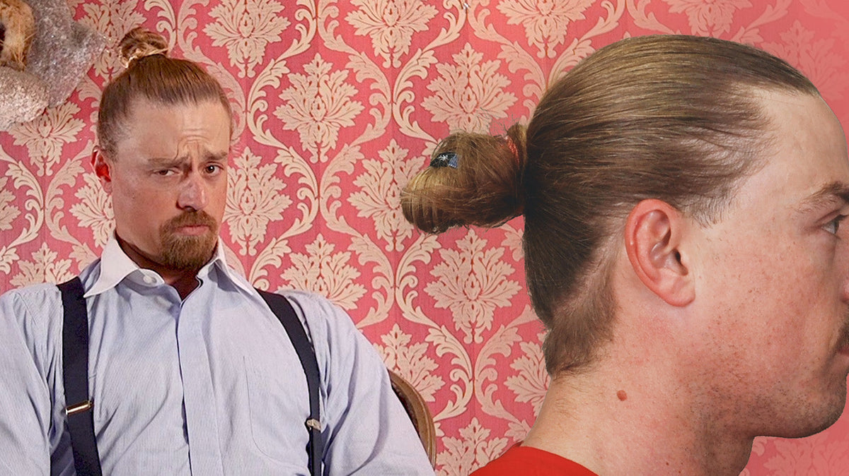 man bun