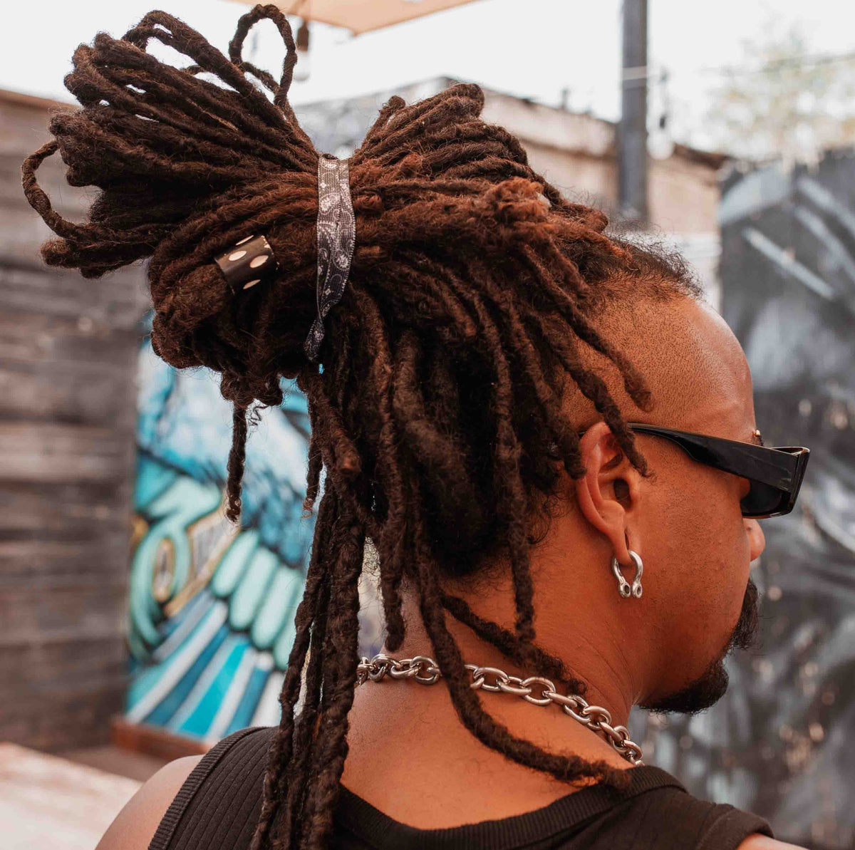 Jumbo Size Hair Ties for Thick Hair, Curls & Locs