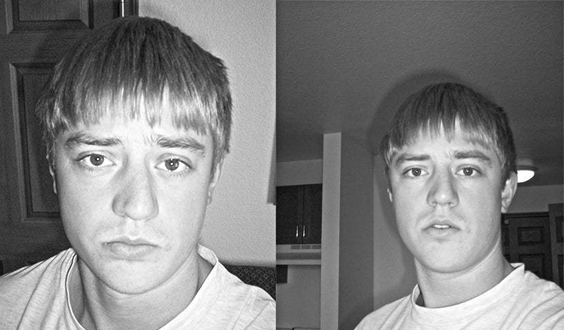El Rubio with a painfully awkward stage hair cut. "How To Deal With Awkward Stage Hair" overlaid.