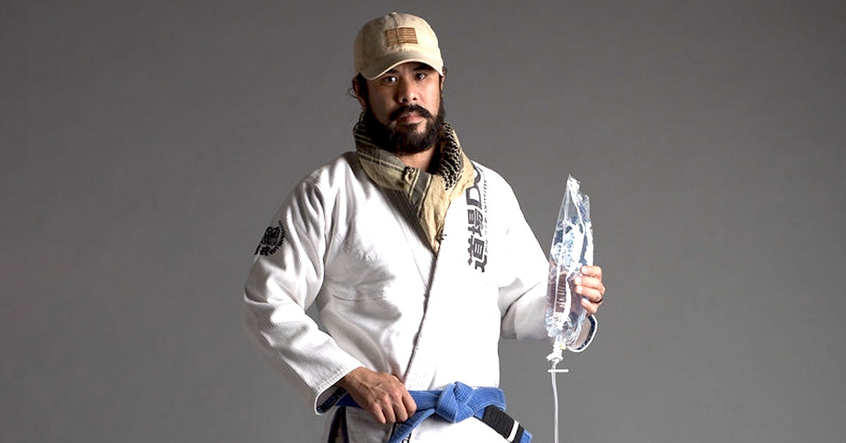 Long Hair Jiu Jitsu Practitioner Chris Lucas