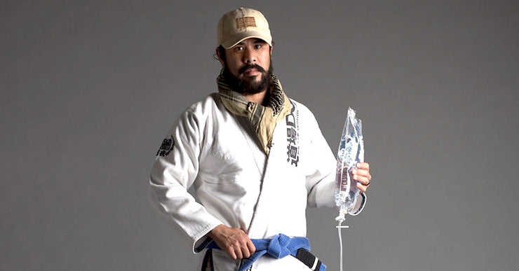Long Hair Jiu Jitsu Practitioner Chris Lucas