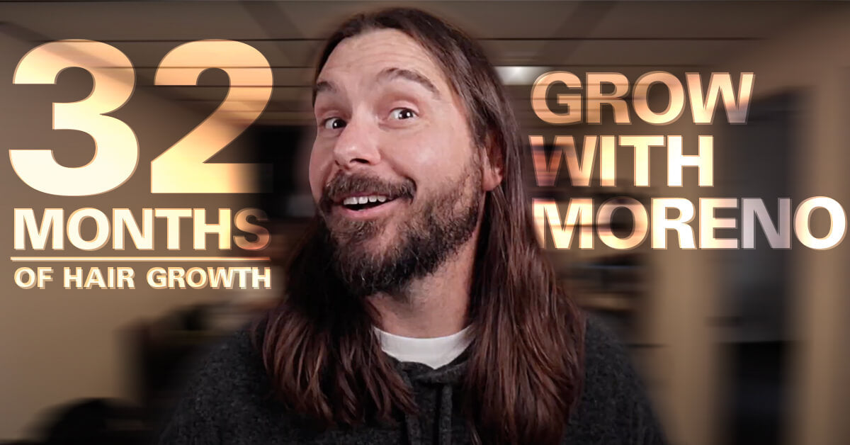 Featured image for “El Moreno HAIR UPDATE: 32 Months of Hair Growth”