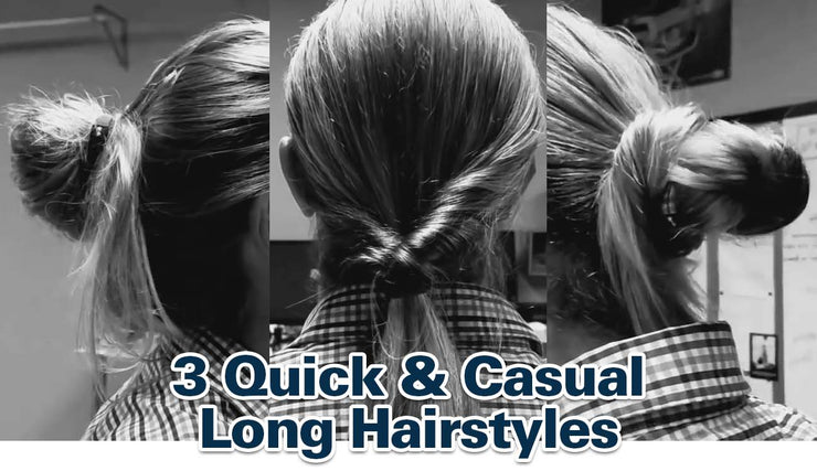 casual long hairstyles for men