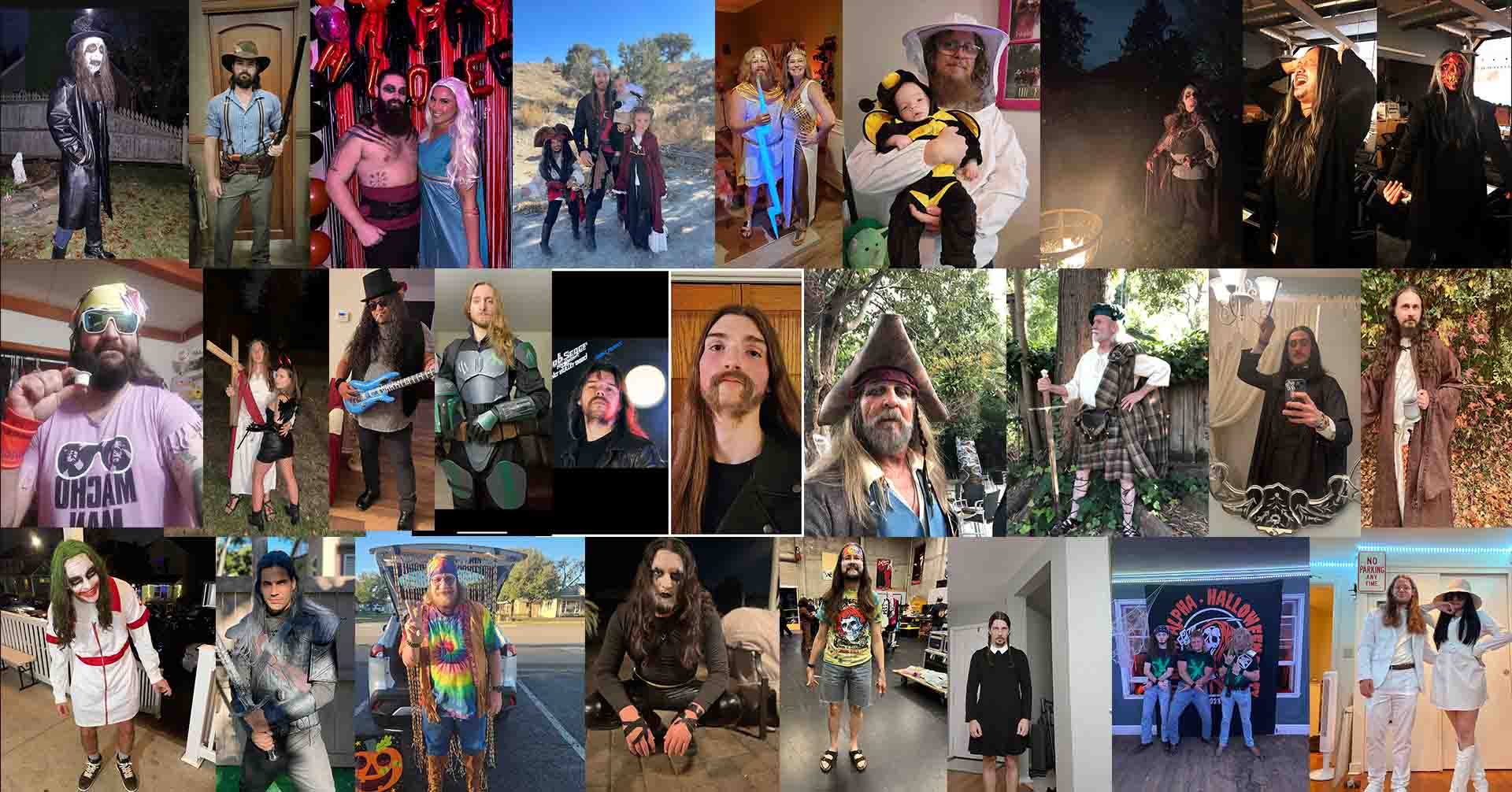 The Longhairs 2023 Halloween Costume Contest Winners
