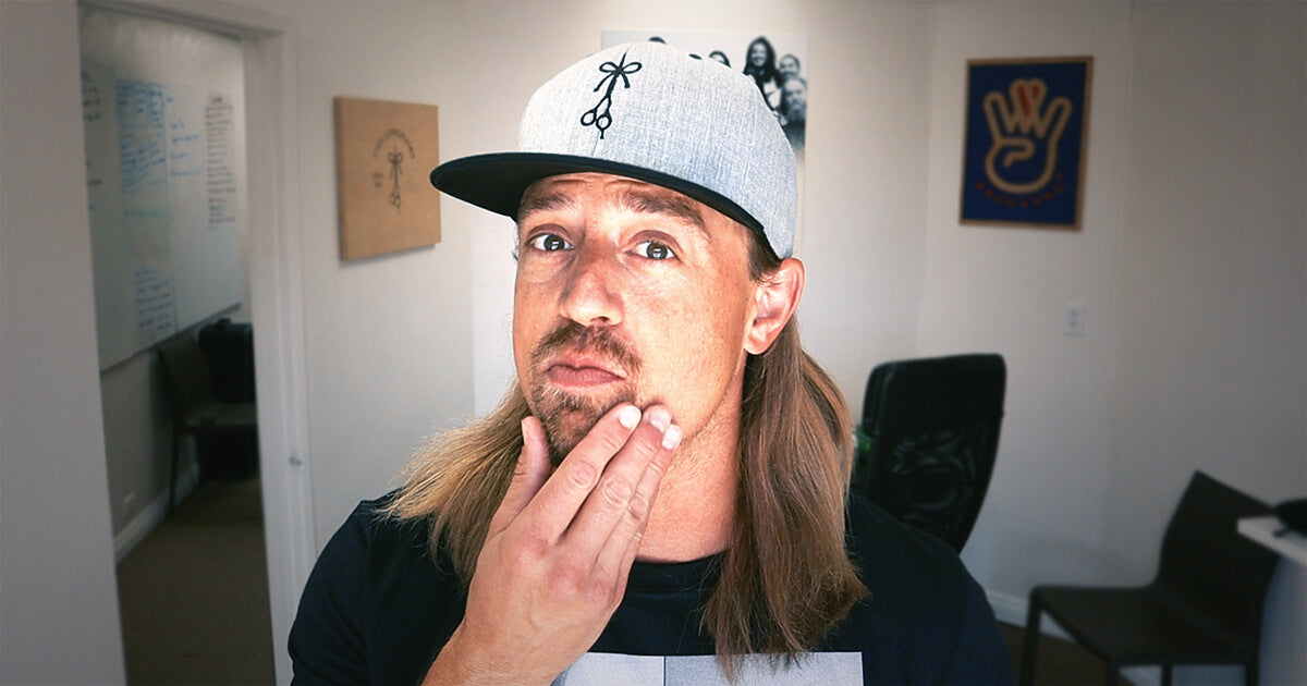 Should you shave neck hair when growing your hair long?