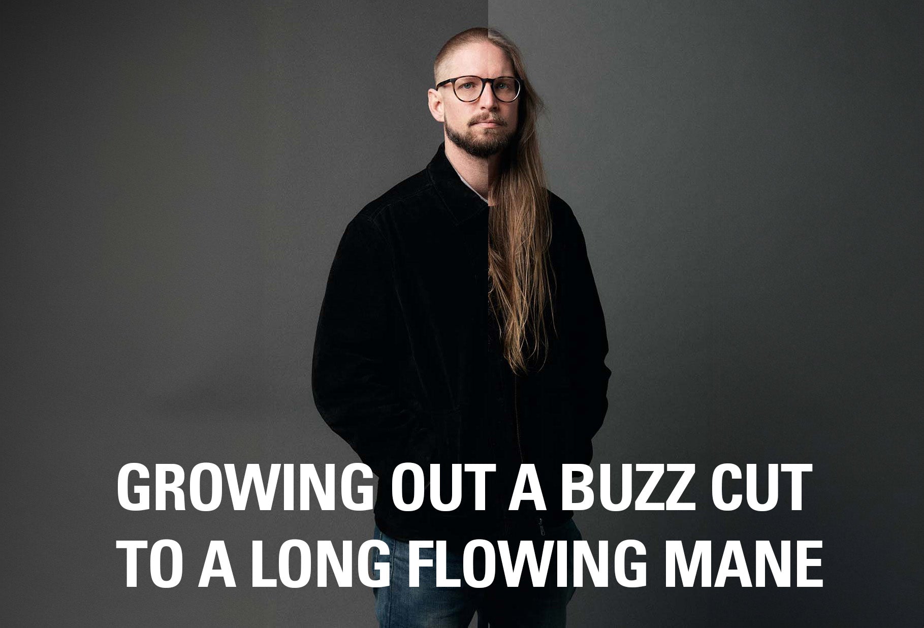 growing out a buzz cut
