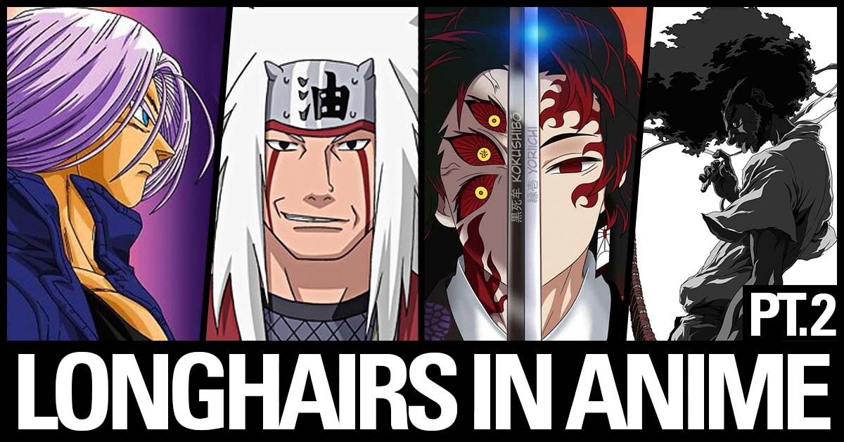 Cover image to Longhairs in Anime Part II