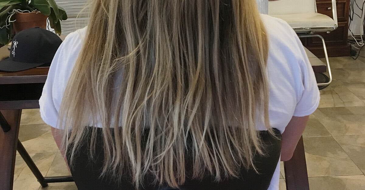 Tangled Damanged Hair