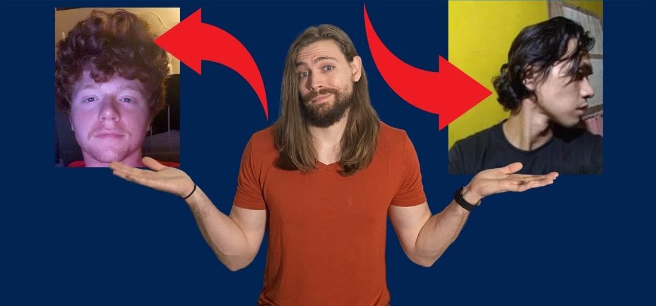 When is it time to trim growing long hair?