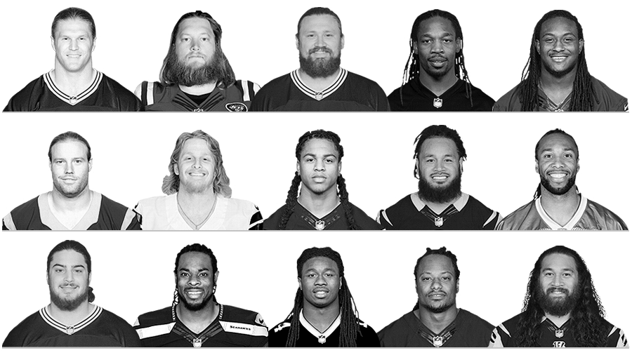 The Fine 15: Top Longhairs of the NFL