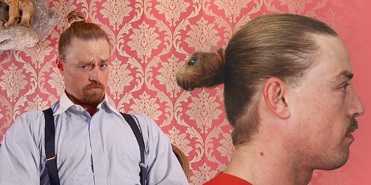 man bun