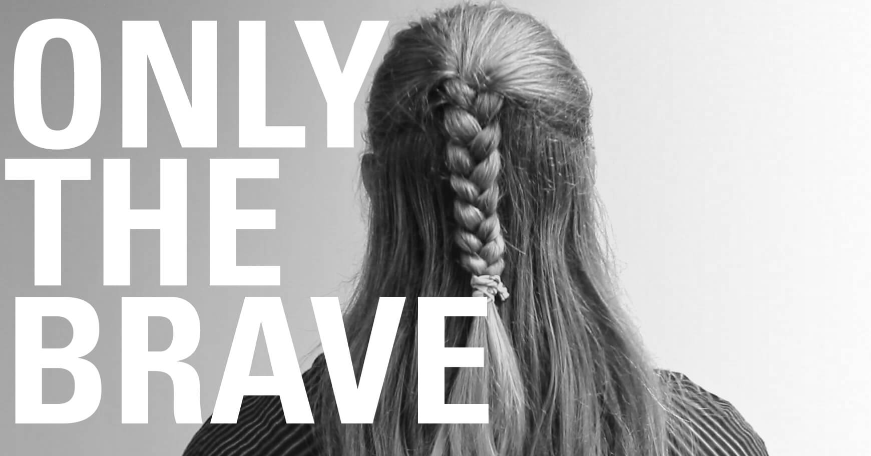 half up half down braid