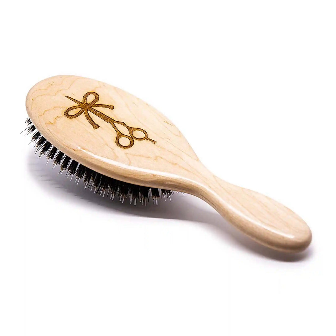Hog bristle discount hair brush