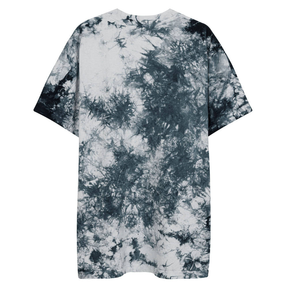Oversized Mens Grey Tie-Dye T-Shirt – The Longhairs